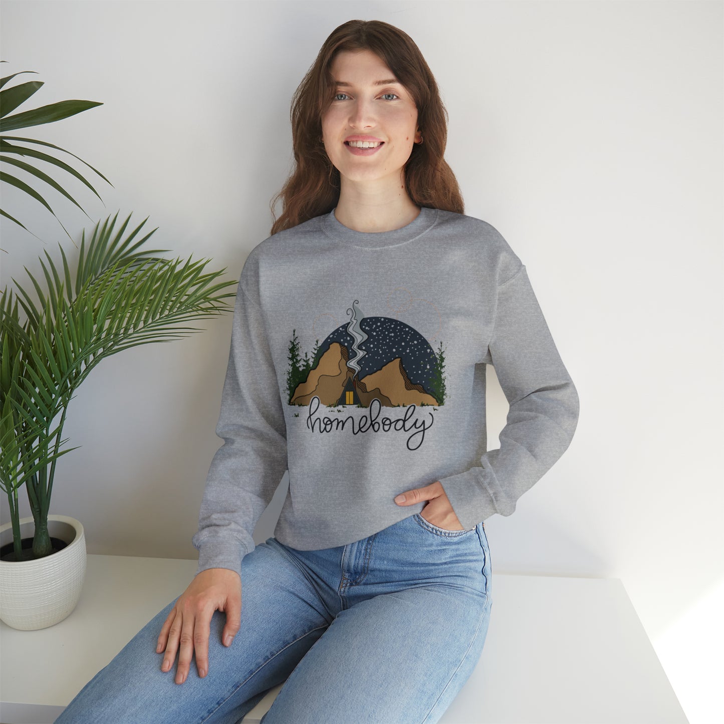 'HOMEBODY' UNISEX SWEATSHIRT