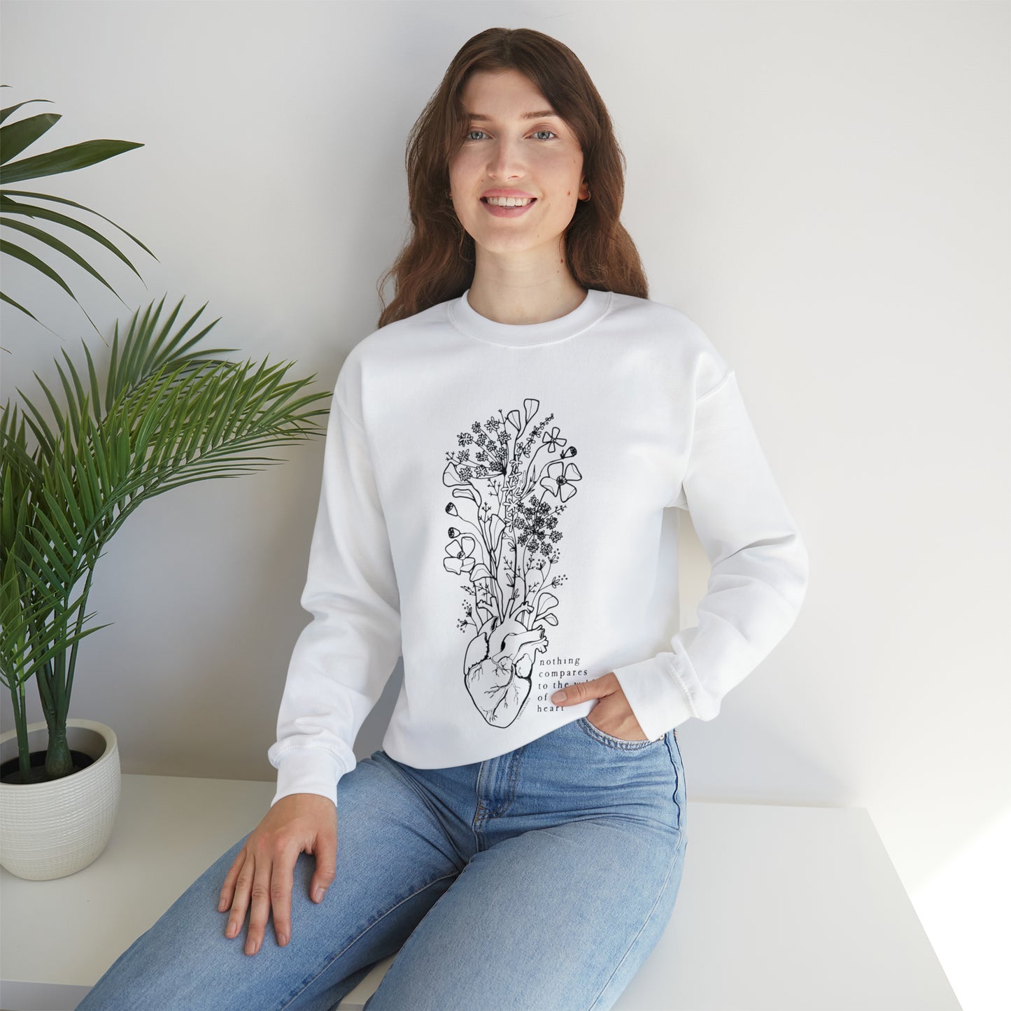 'THE WILDNESS OF A MOTHERS HEART' MOM SWEATSHIRT
