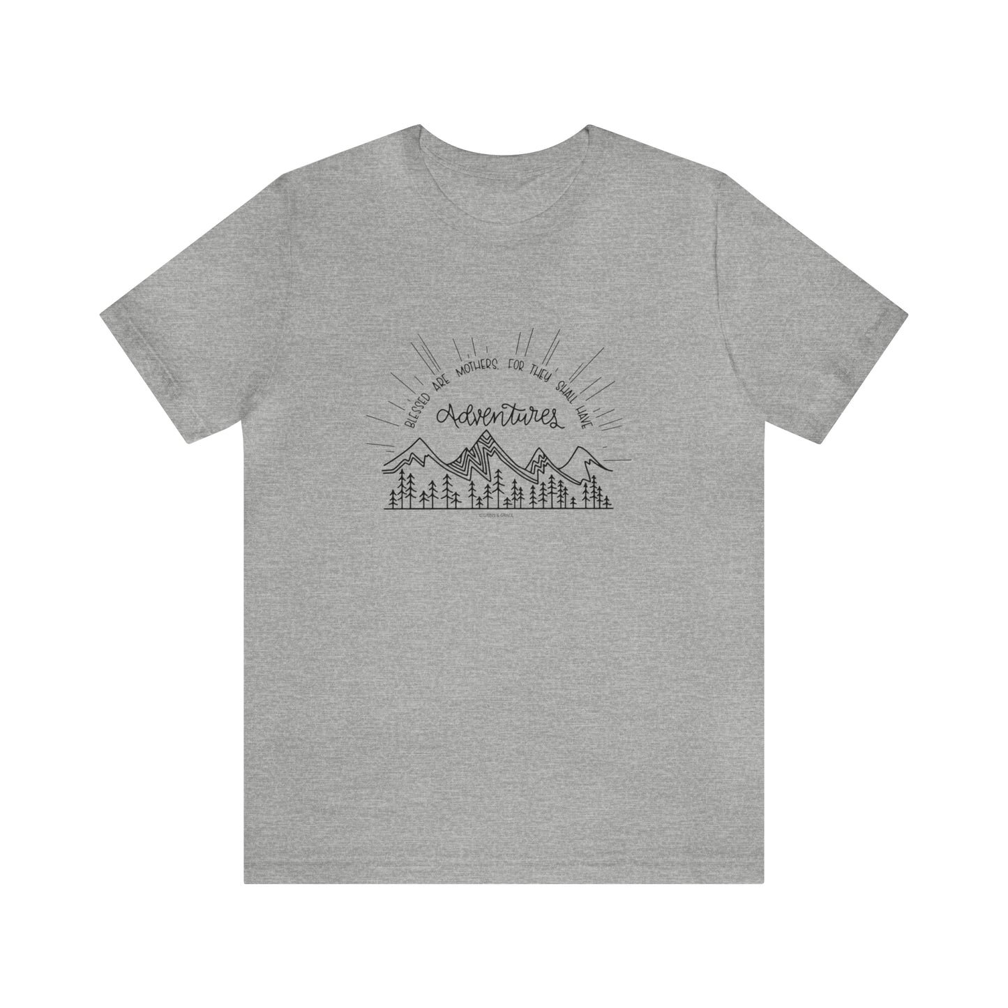 'BLESSED ARE MOTHERS' MOM T-SHIRT