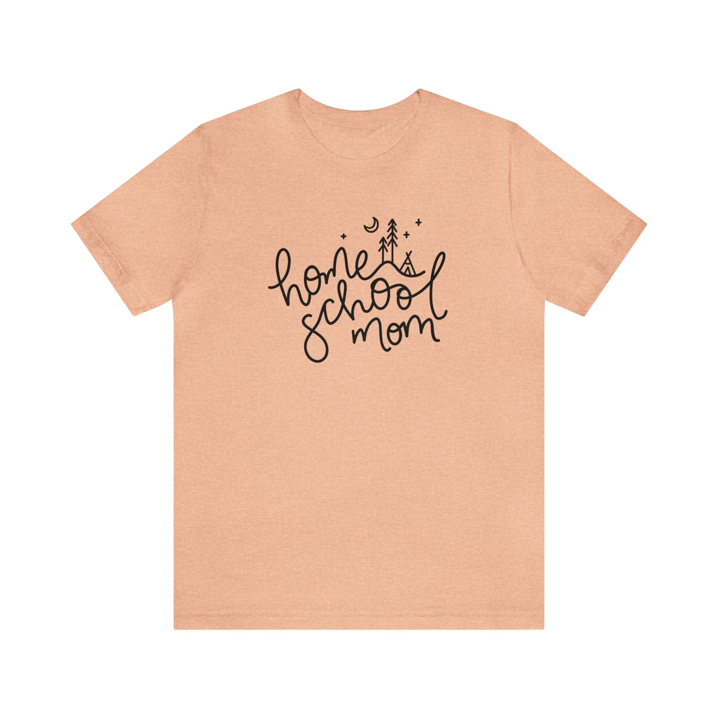 'HOMESCHOOL MOM' MOM T-SHIRT