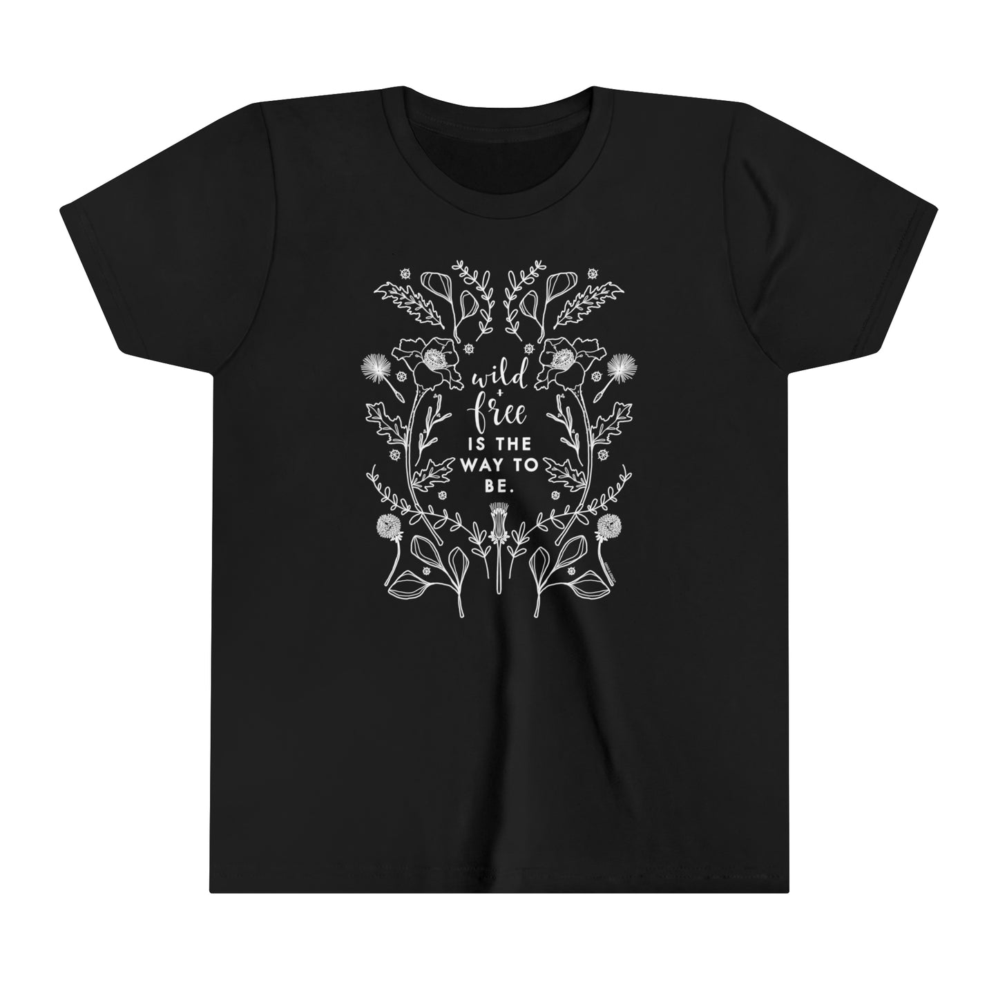 'WILD + FREE' KIDS T-SHIRT