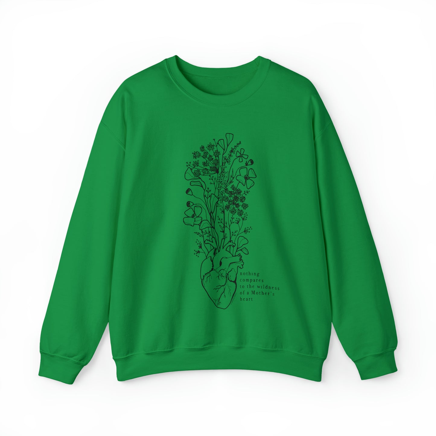 'THE WILDNESS OF A MOTHERS HEART' MOM SWEATSHIRT