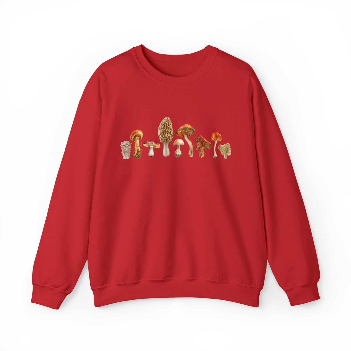 WOODLAND MUSHROOM WOMENS SWEATSHIRT