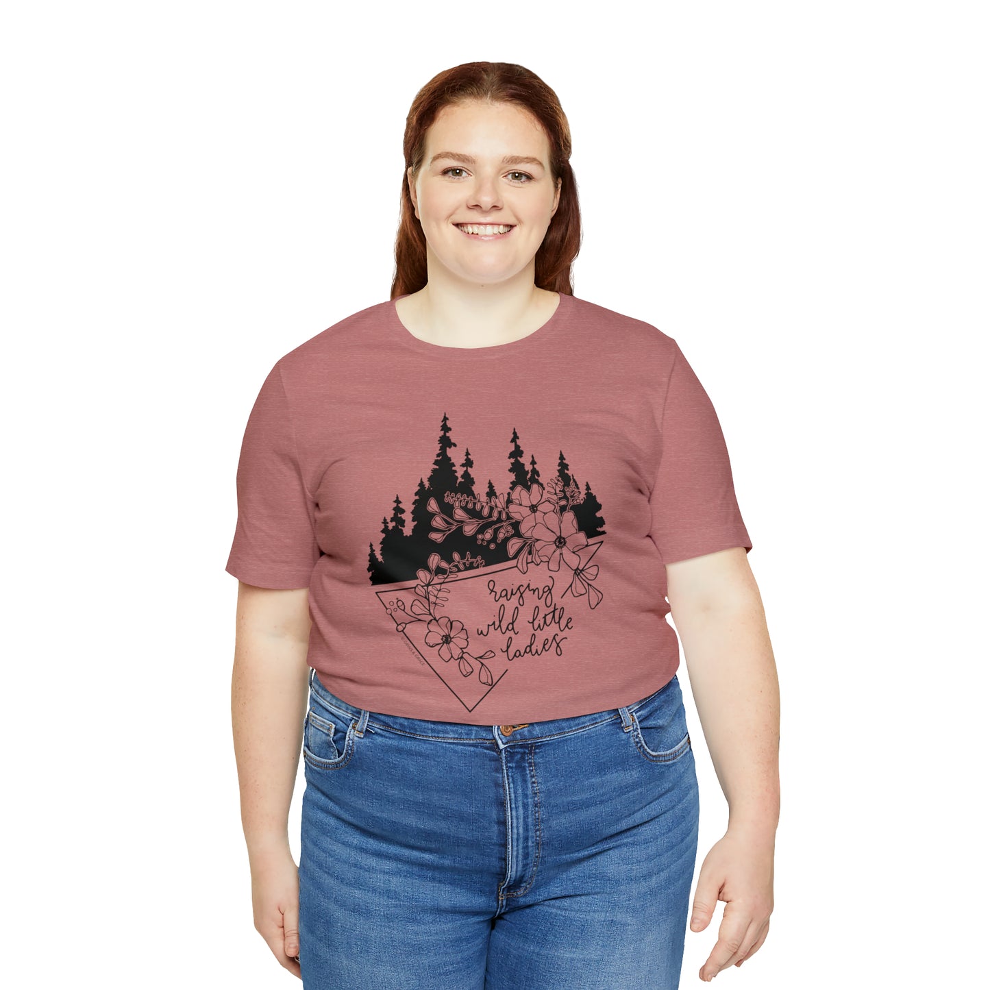 'RAISING WILD LITTLE LADIES' MOM T-SHIRT