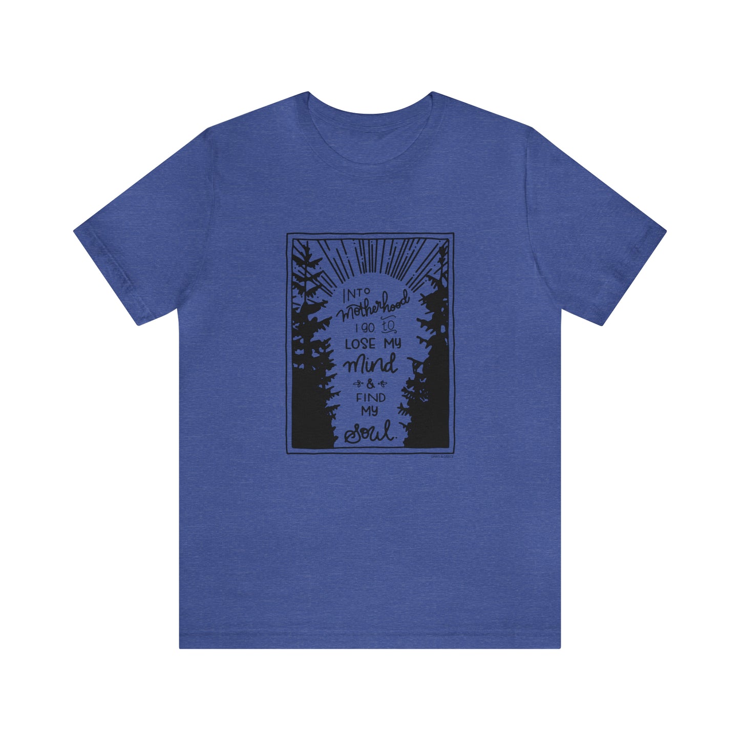 'INTO MOTHERHOOD I GO' MOM T-SHIRT