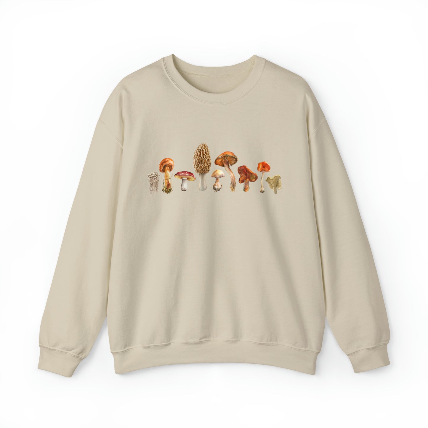 WOODLAND MUSHROOM WOMENS SWEATSHIRT