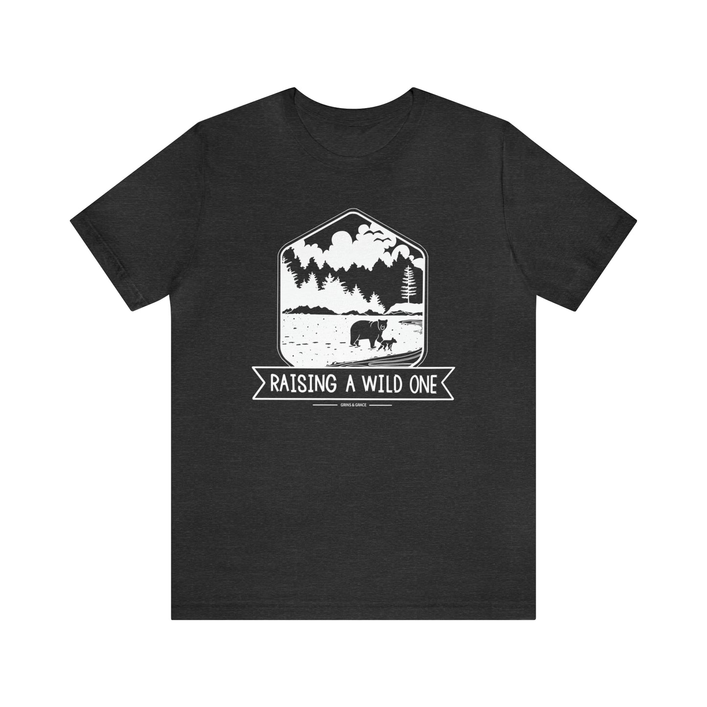 'RAISING A WILD ONE' MAMA BEAR MOM T-SHIRT