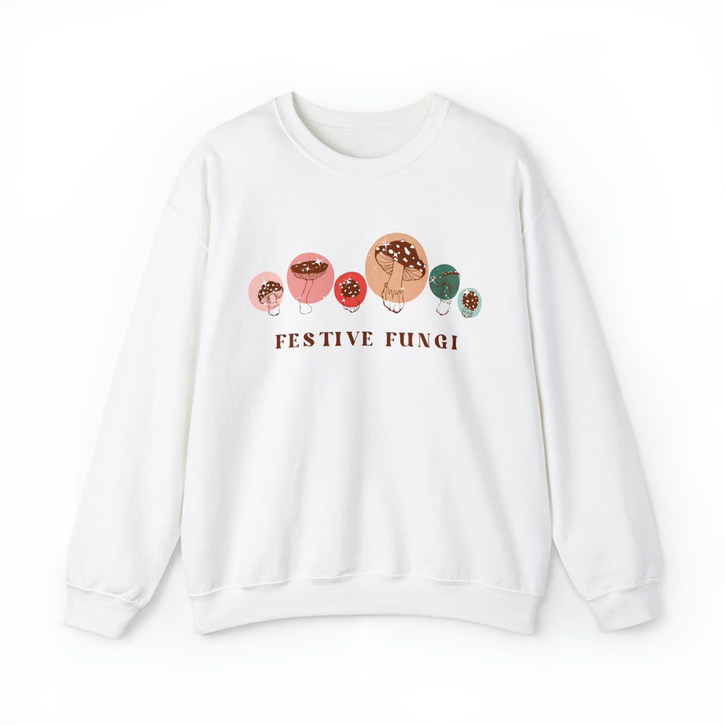 FESTIVE FUNGI WOMENS SWEATSHIRT