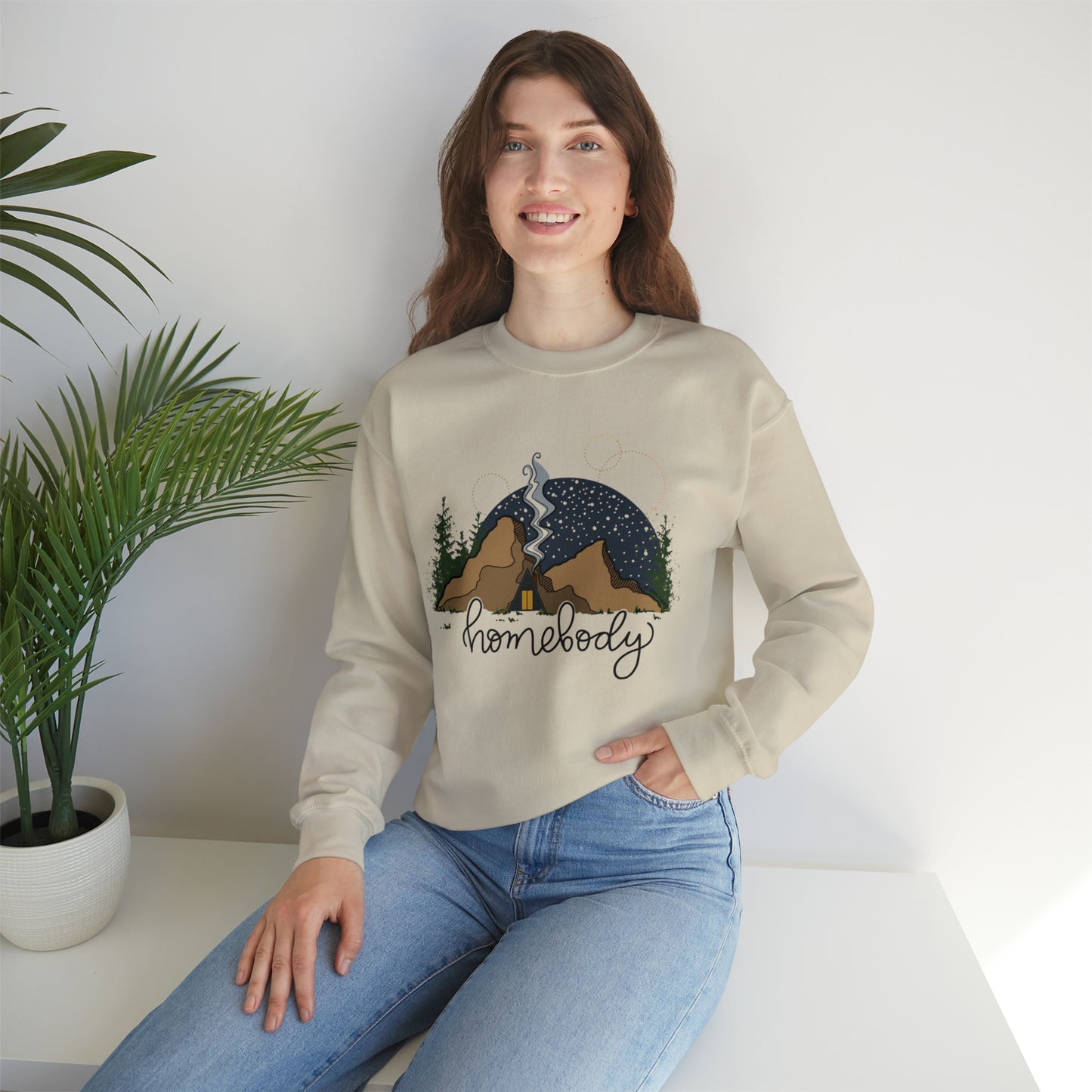 'HOMEBODY' UNISEX SWEATSHIRT