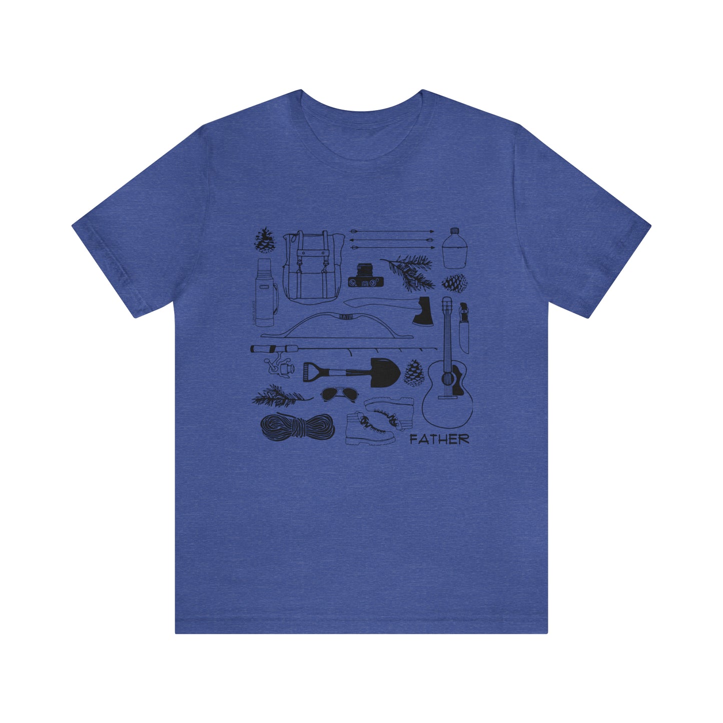 FATHER: READY FOR ADVENTURE' DAD T-SHIRT