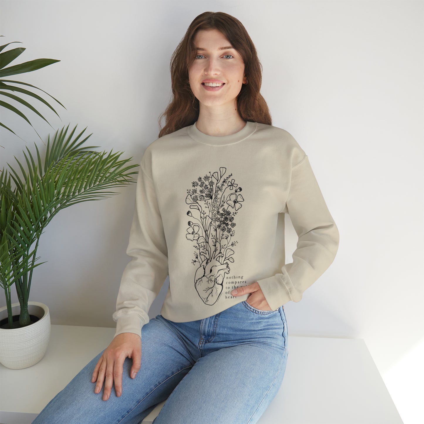 'THE WILDNESS OF A MOTHERS HEART' MOM SWEATSHIRT