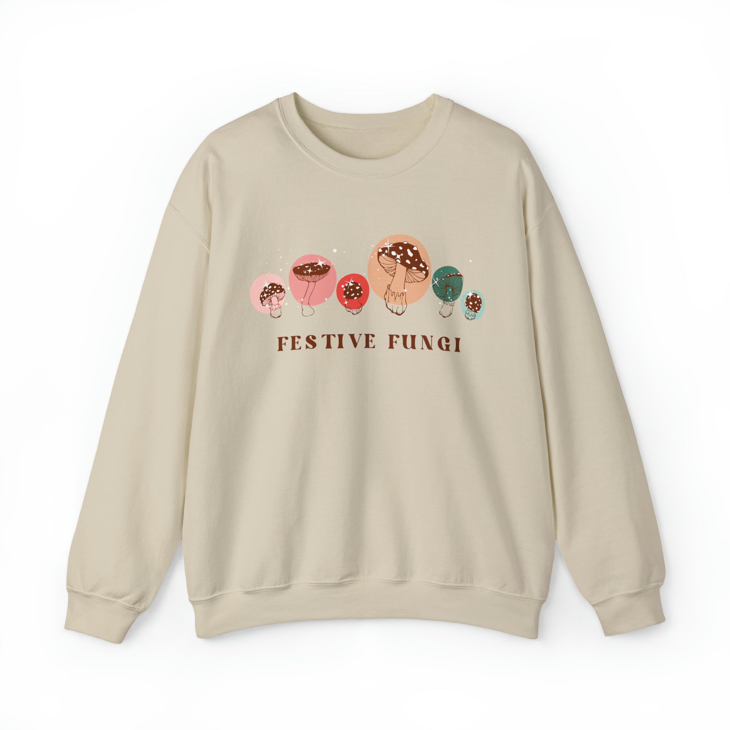 FESTIVE FUNGI WOMENS SWEATSHIRT