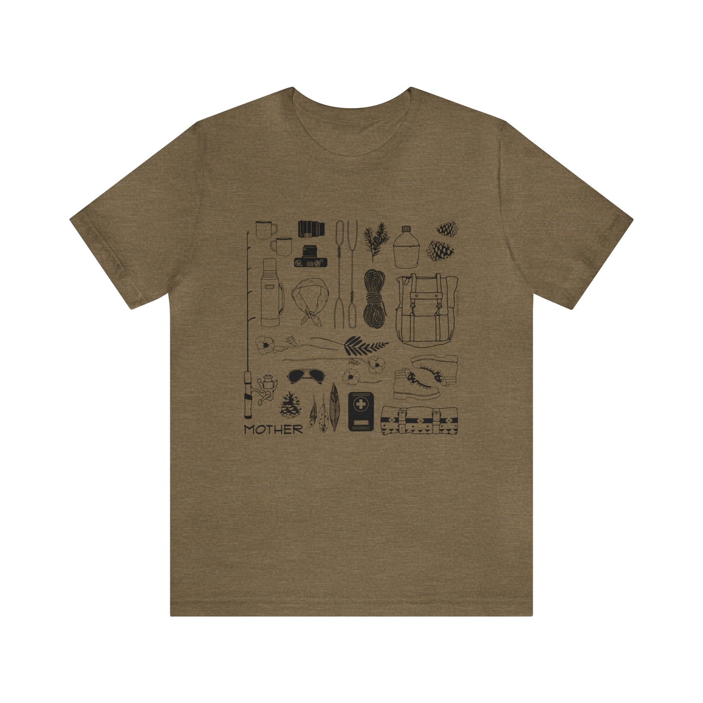 'MOTHER: READY FOR ADVENTURE' MOM T-SHIRT
