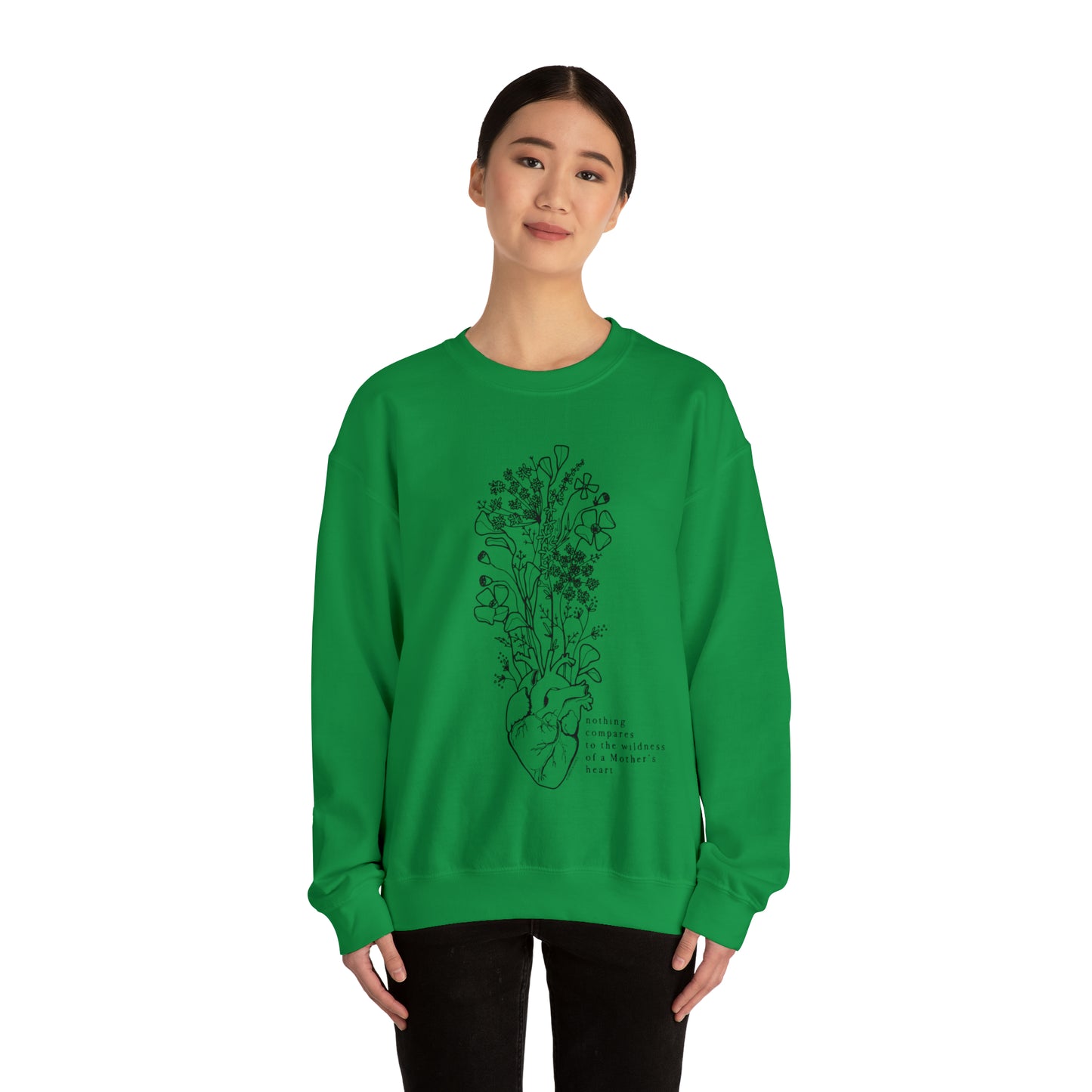'THE WILDNESS OF A MOTHERS HEART' MOM SWEATSHIRT