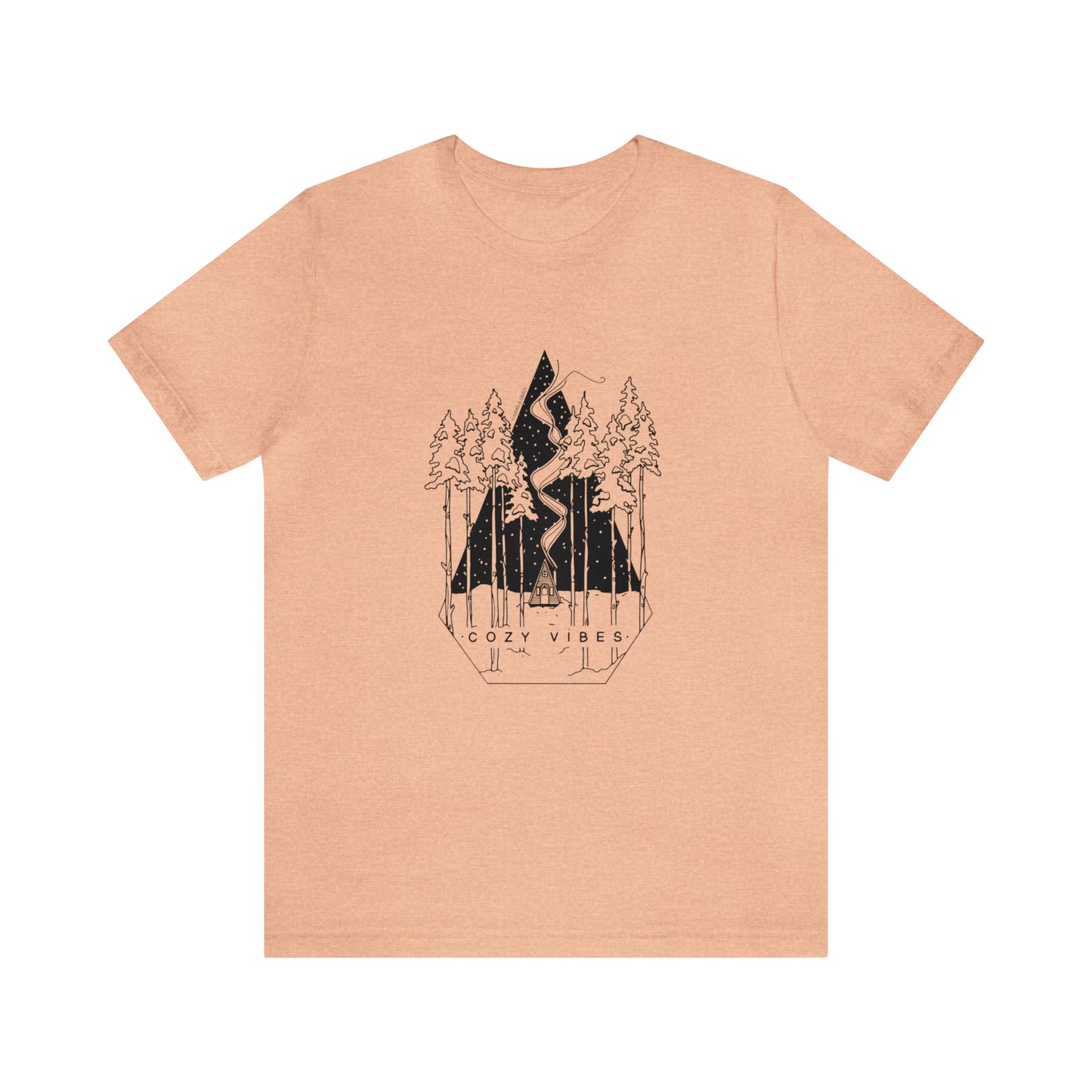 'COZY VIBES' UNISEX T-SHIRT