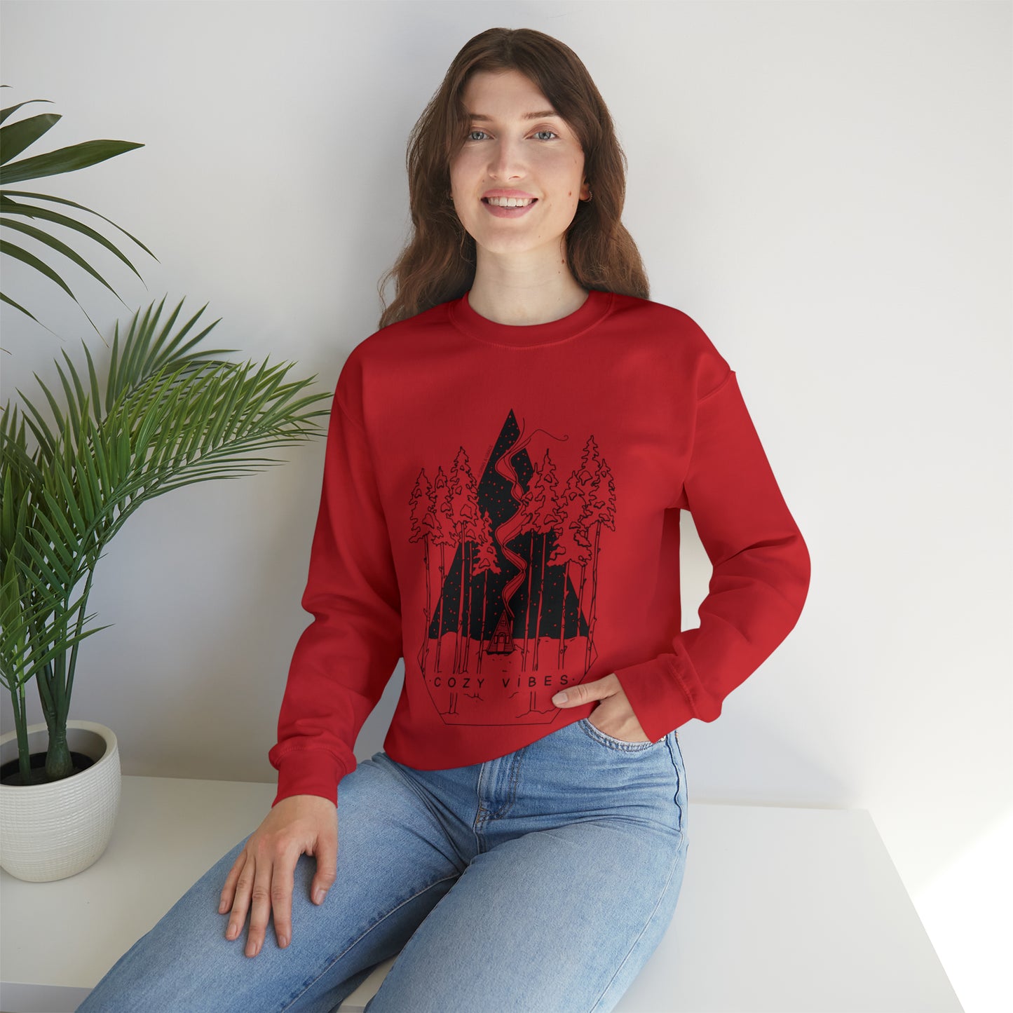 'COZY VIBES' UNISEX SWEATSHIRT