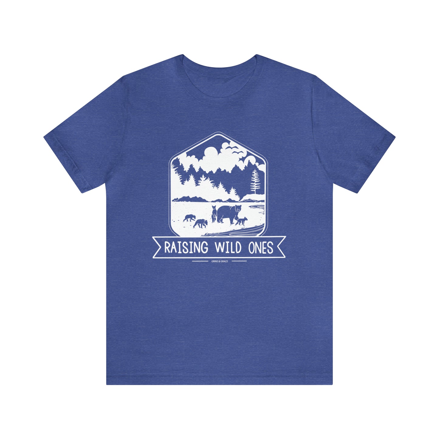 'RAISING WILD ONES' MAMA BEAR MOM T-SHIRT