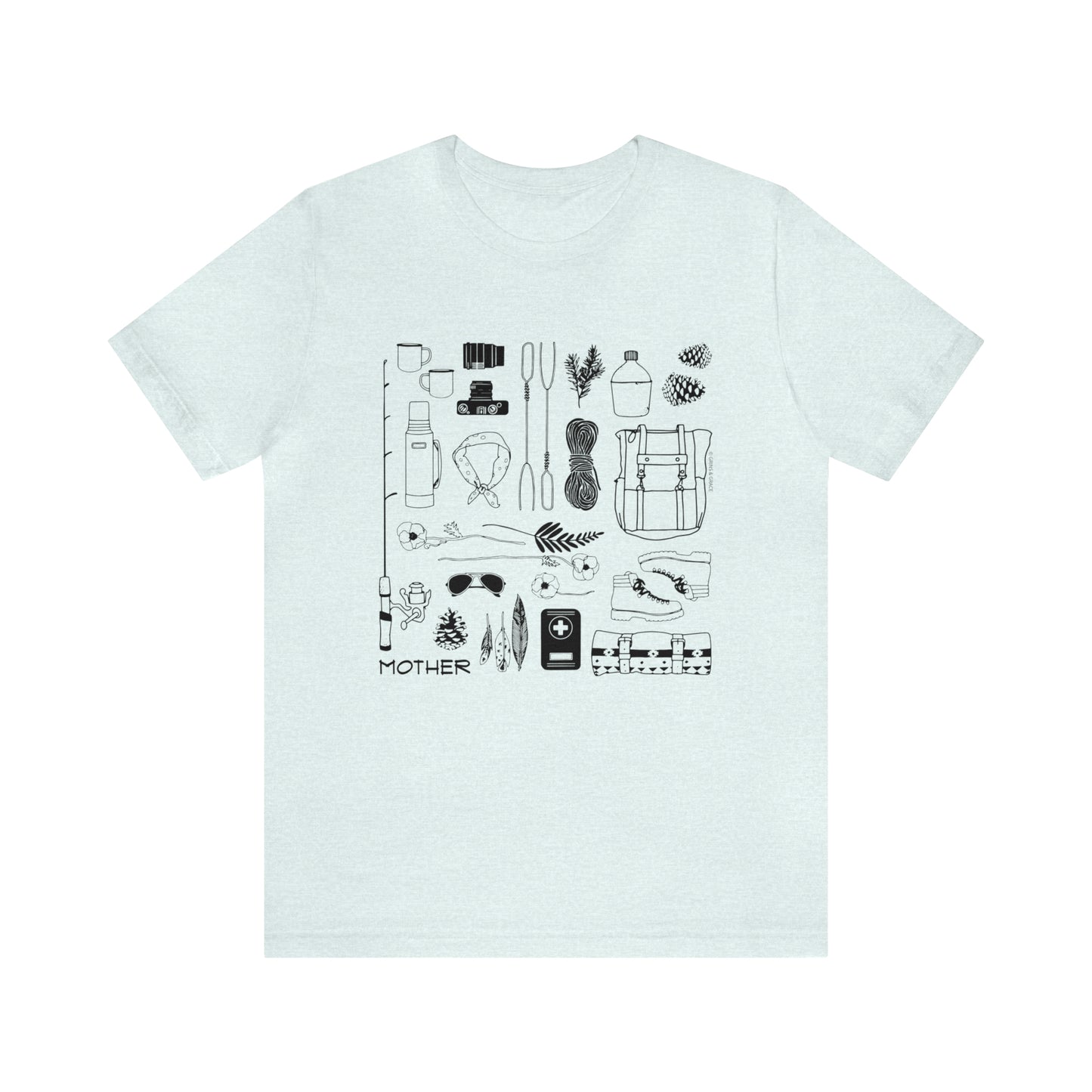 'MOTHER: READY FOR ADVENTURE' MOM T-SHIRT