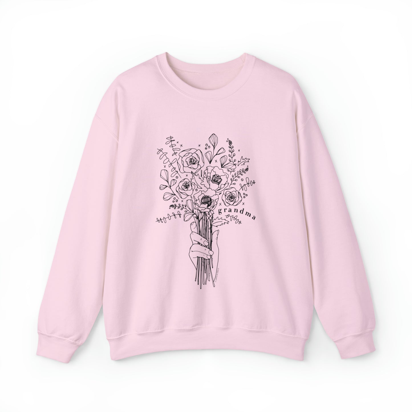 'PICKING WILDFLOWERS' GRANDMA SWEATSHIRT