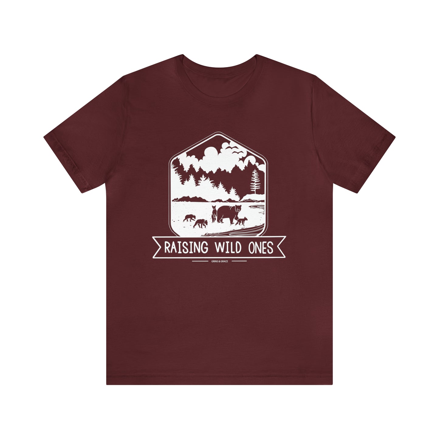 'RAISING WILD ONES' MAMA BEAR MOM T-SHIRT