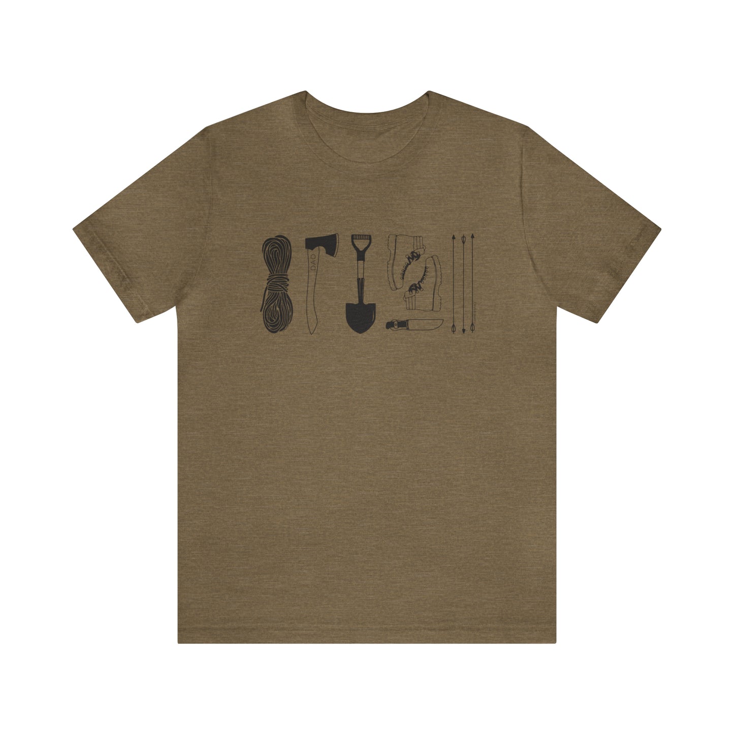 'OUTDOORSMAN DAD' MEN'S T-SHIRT