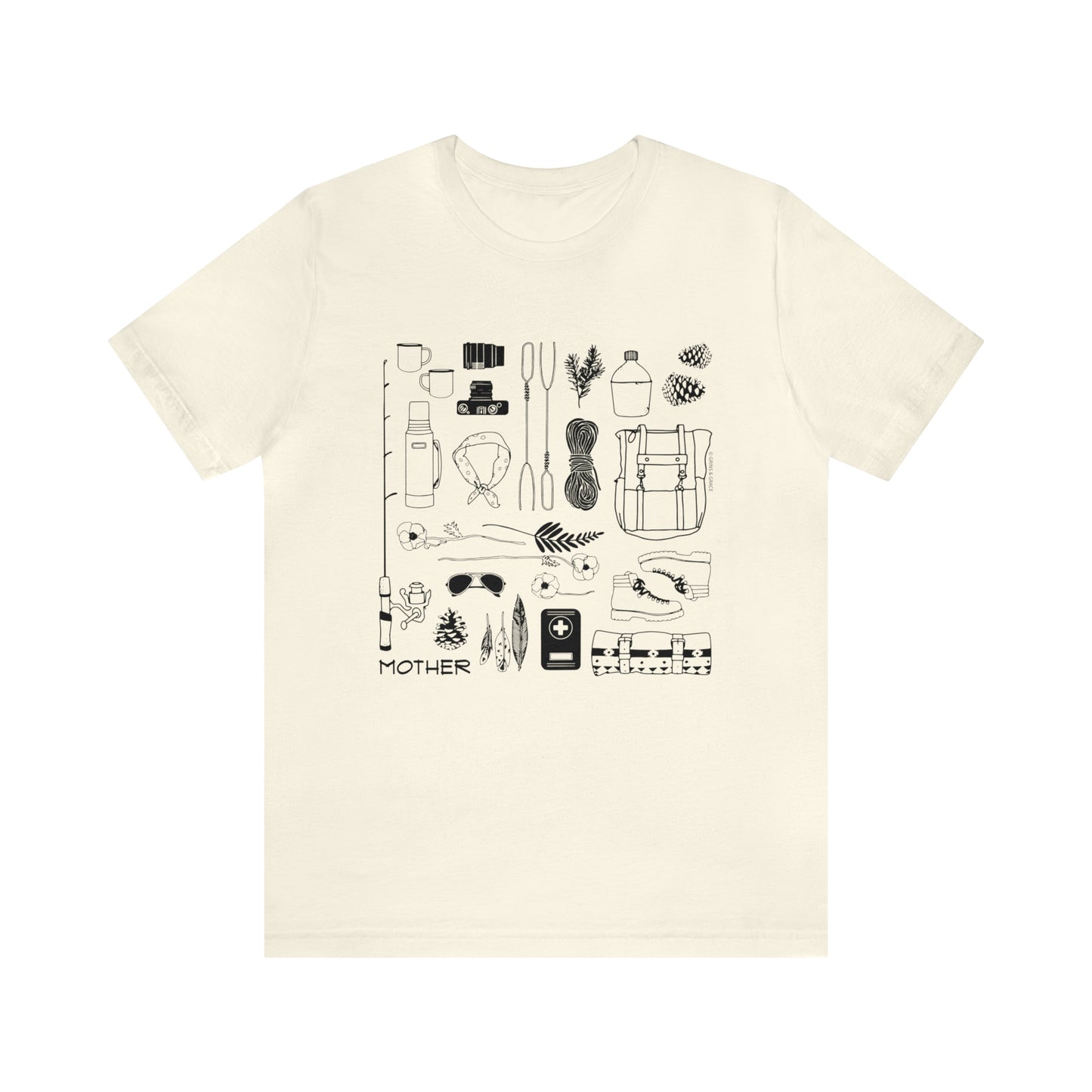 'MOTHER: READY FOR ADVENTURE' MOM T-SHIRT