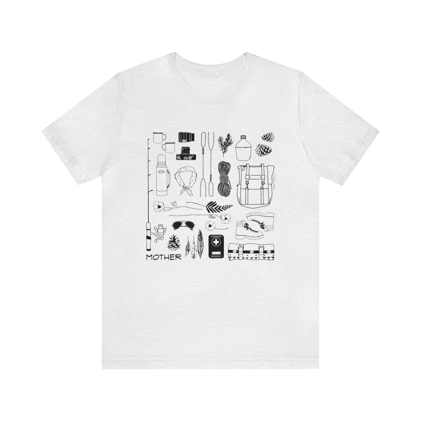 'MOTHER: READY FOR ADVENTURE' MOM T-SHIRT