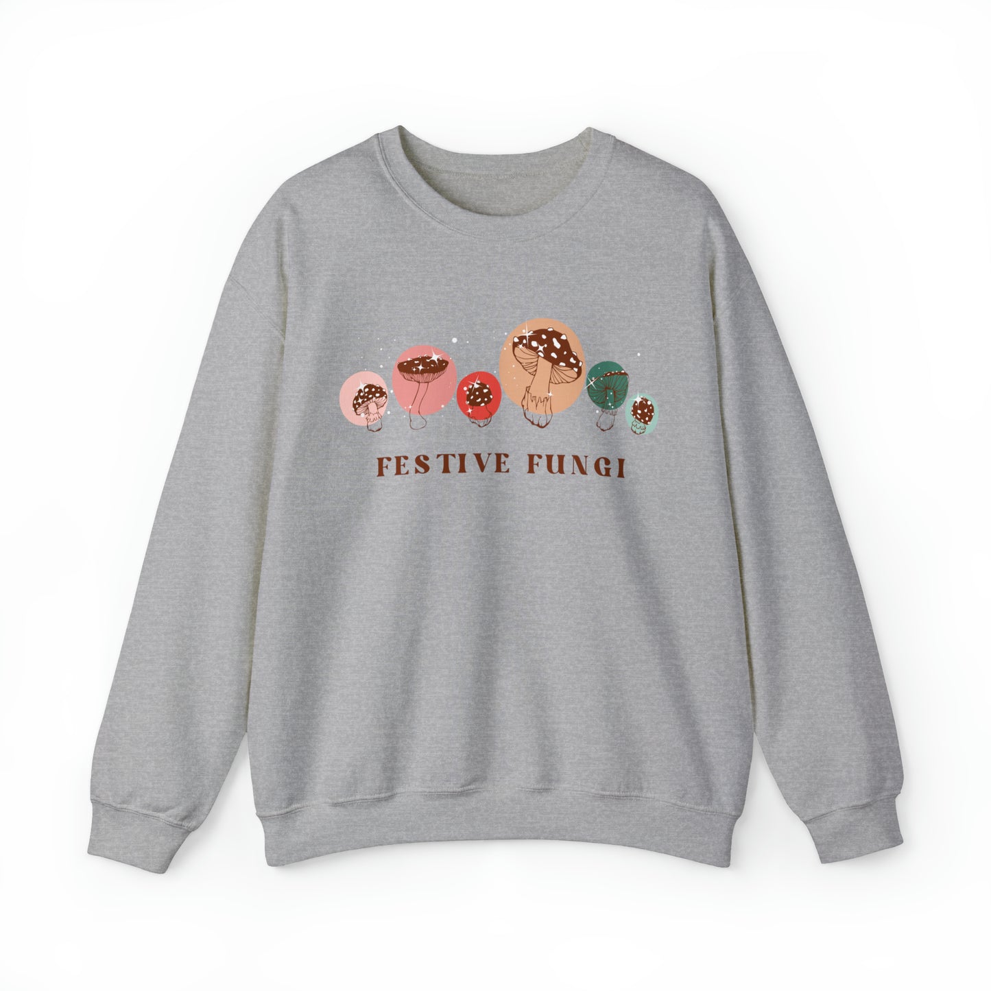 FESTIVE FUNGI WOMENS SWEATSHIRT