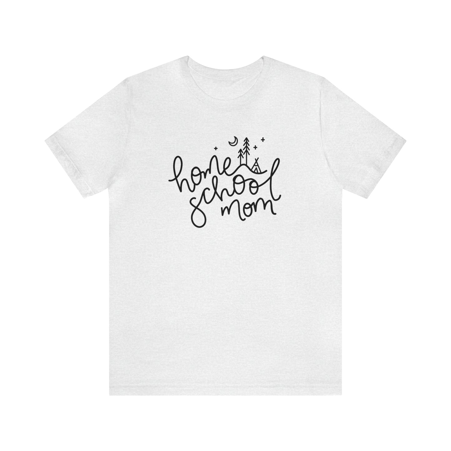 'HOMESCHOOL MOM' MOM T-SHIRT