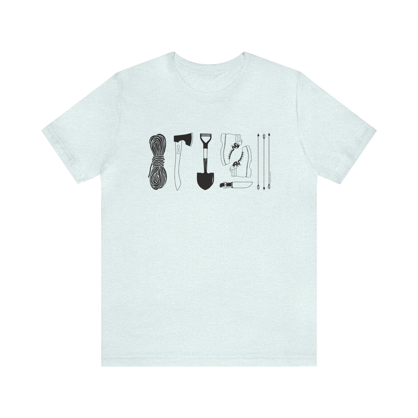 'OUTDOORSMAN DAD' MEN'S T-SHIRT