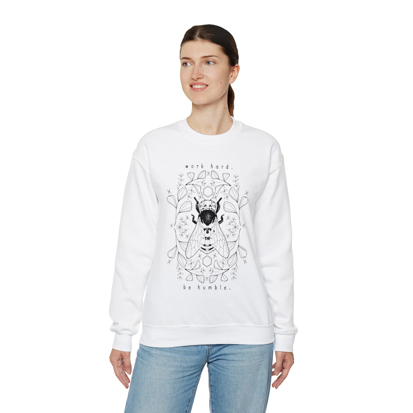 'WORK HARD, BE HUMBLE' WOMENS SWEATSHIRT