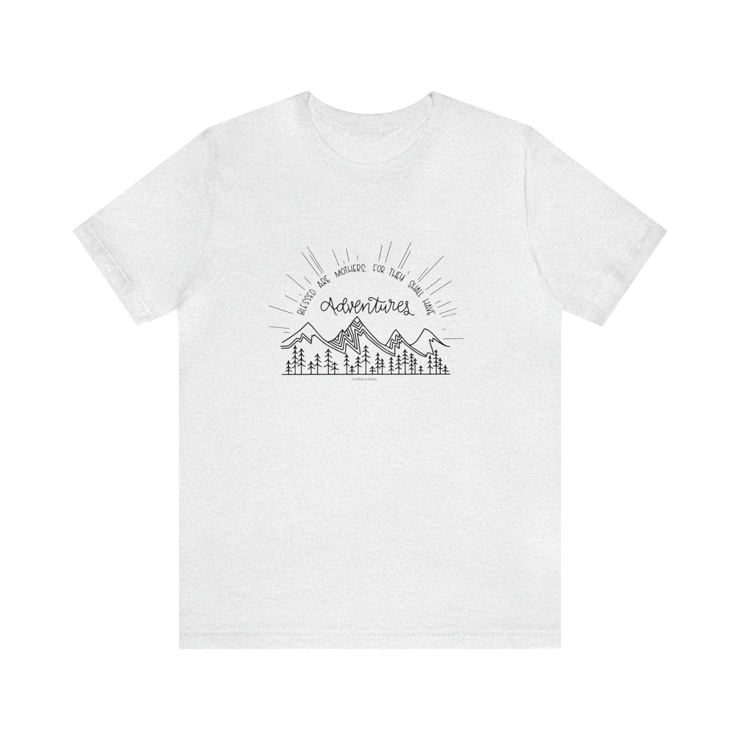 'BLESSED ARE MOTHERS' MOM T-SHIRT