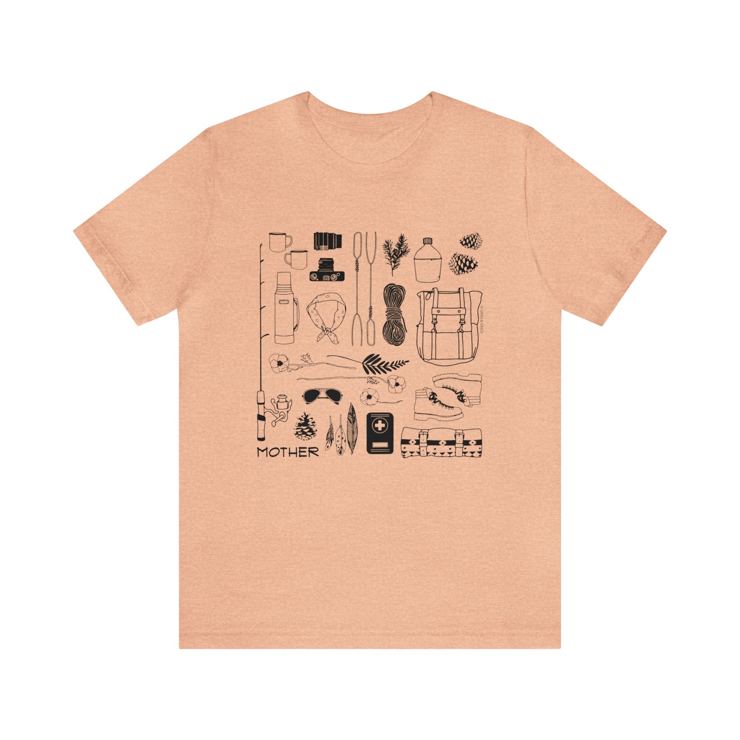 'MOTHER: READY FOR ADVENTURE' MOM T-SHIRT
