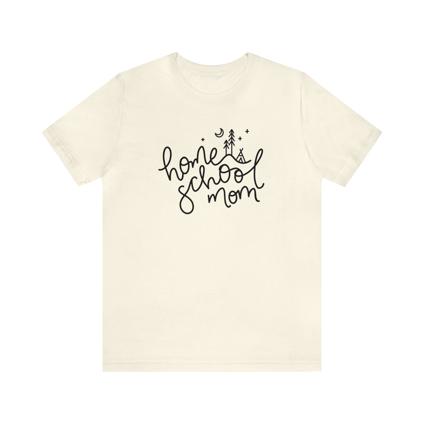 'HOMESCHOOL MOM' MOM T-SHIRT