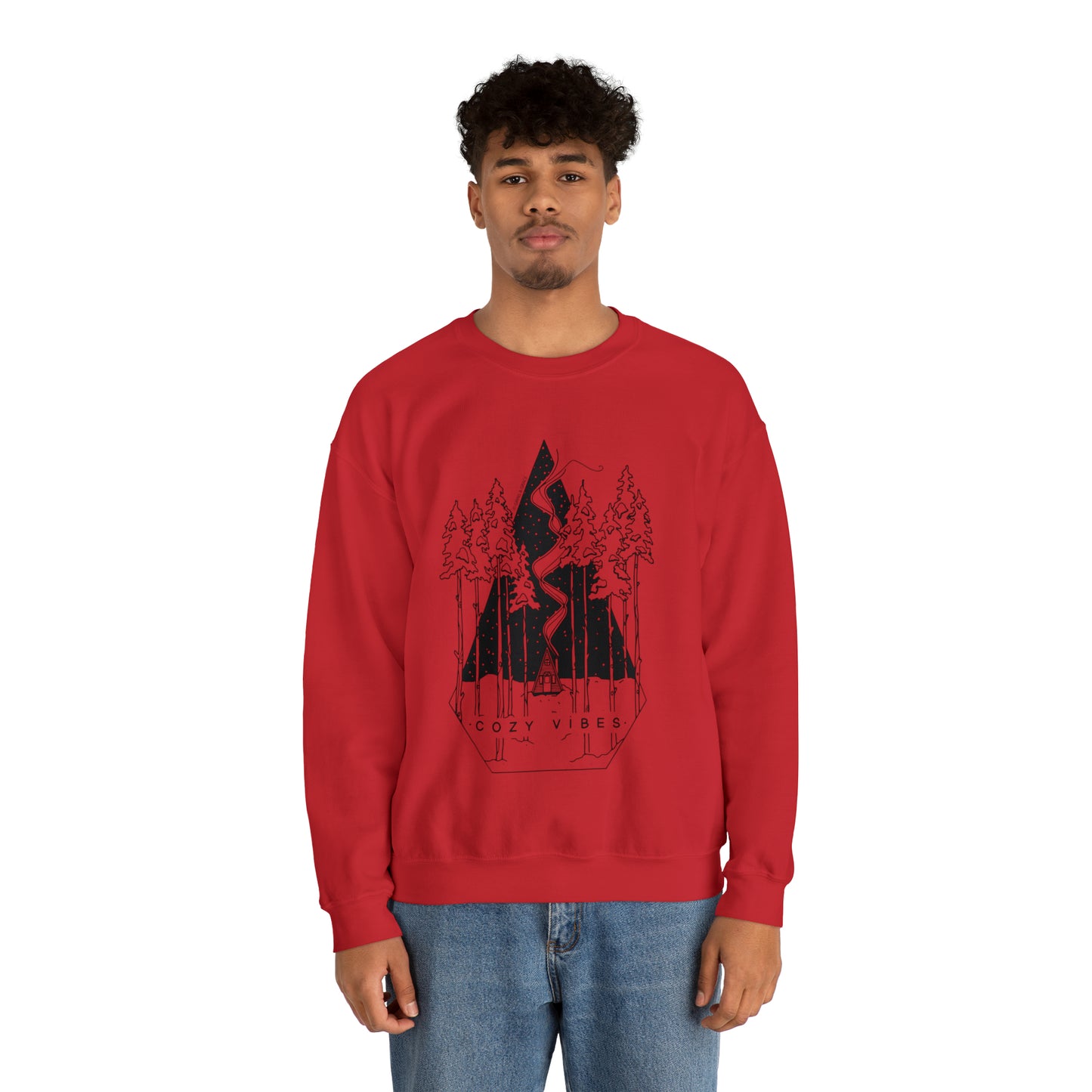 'COZY VIBES' UNISEX SWEATSHIRT