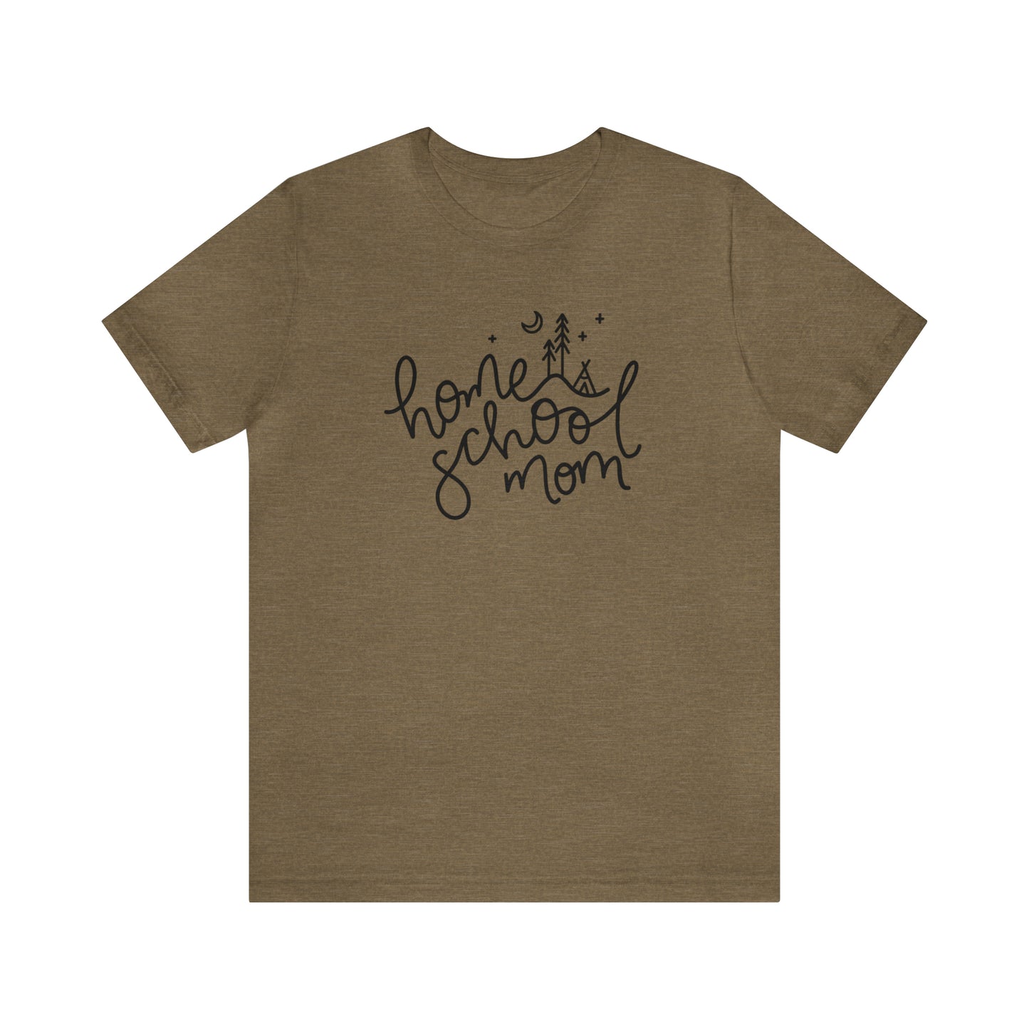 'HOMESCHOOL MOM' MOM T-SHIRT