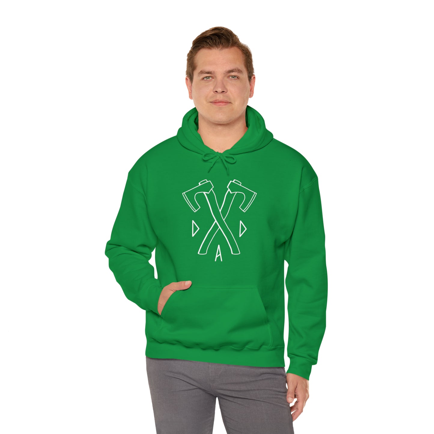'VIKING AXE DAD' MENS HOODIE SWEATSHIRT