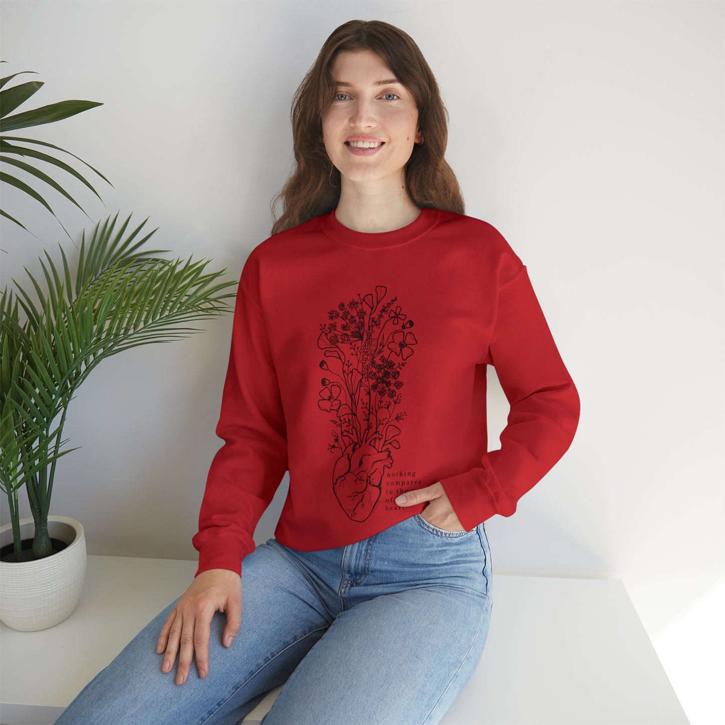 'THE WILDNESS OF A MOTHERS HEART' MOM SWEATSHIRT