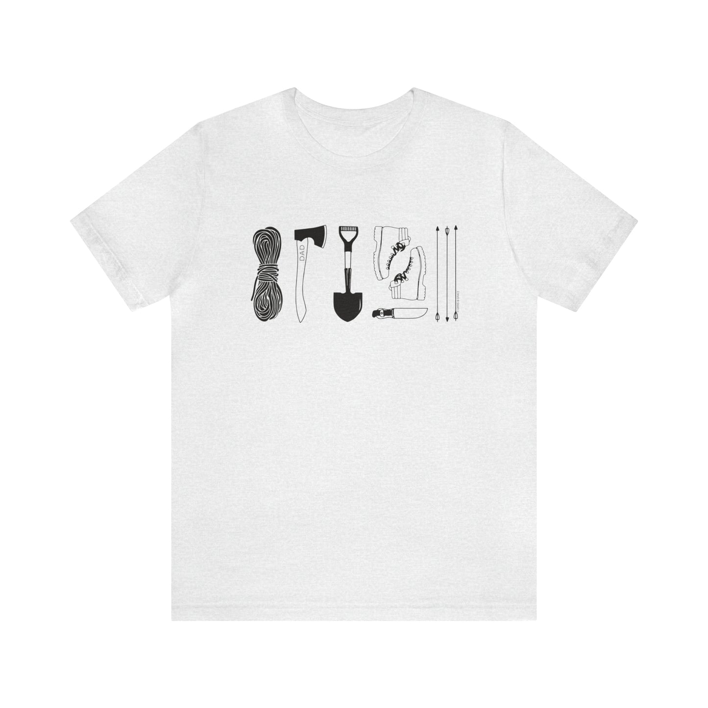 'OUTDOORSMAN DAD' MEN'S T-SHIRT