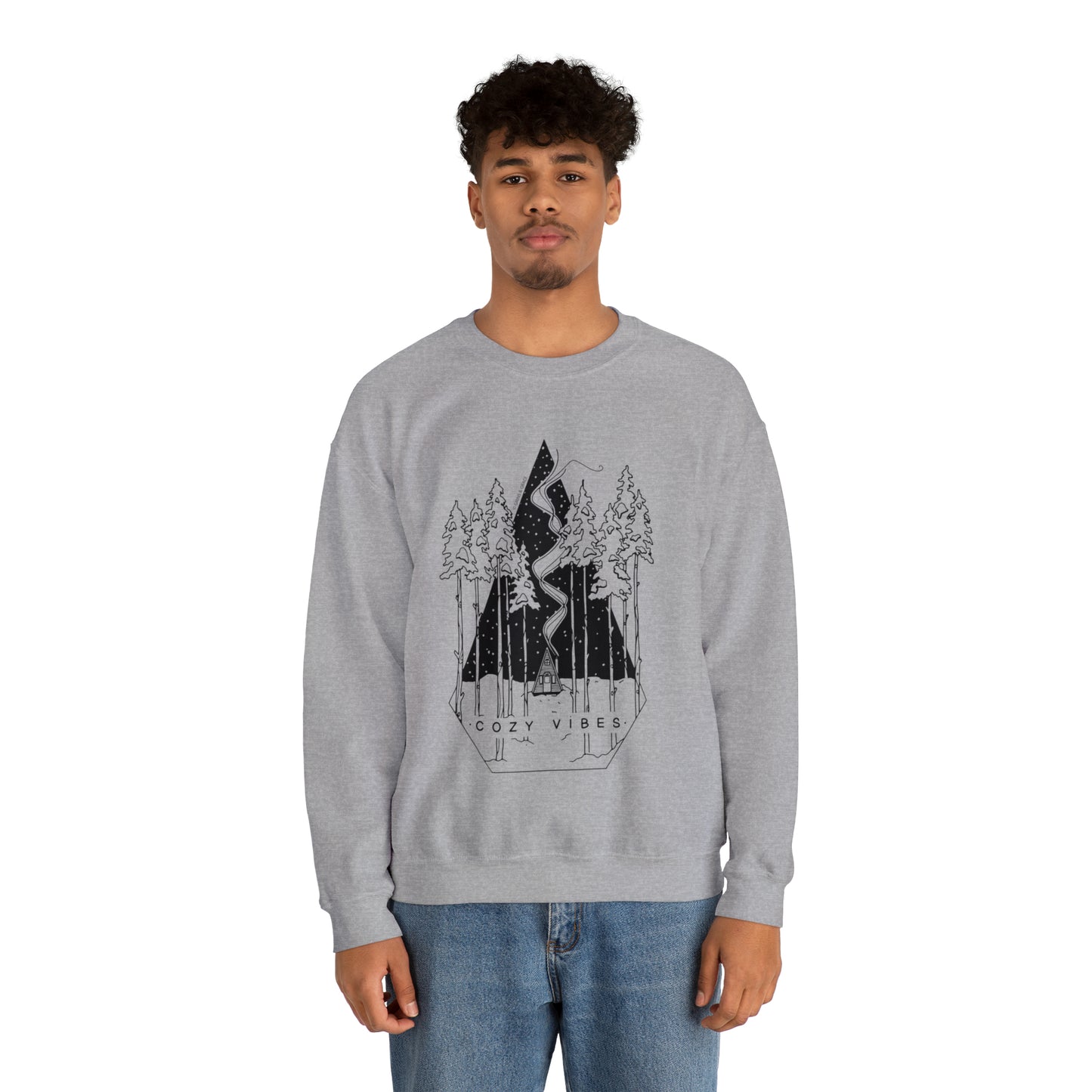 'COZY VIBES' UNISEX SWEATSHIRT
