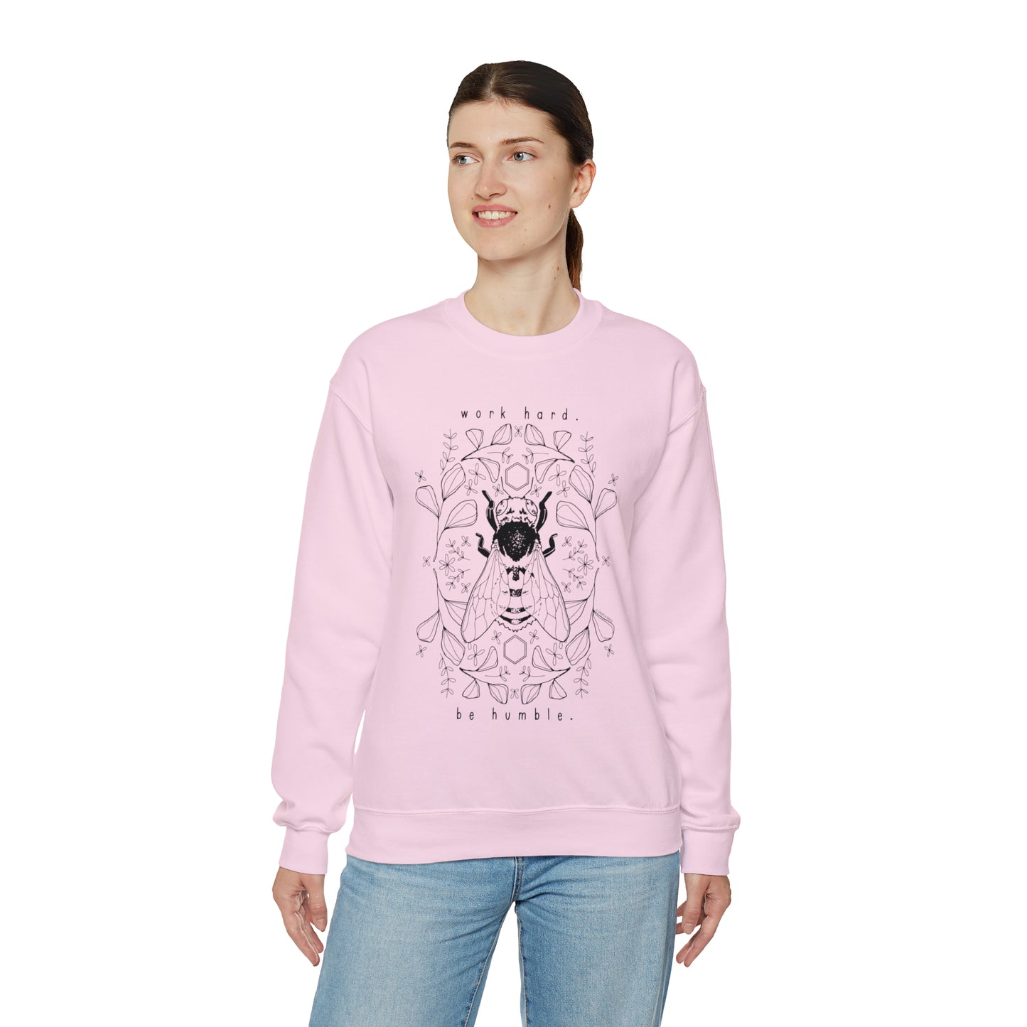 'WORK HARD, BE HUMBLE' WOMENS SWEATSHIRT