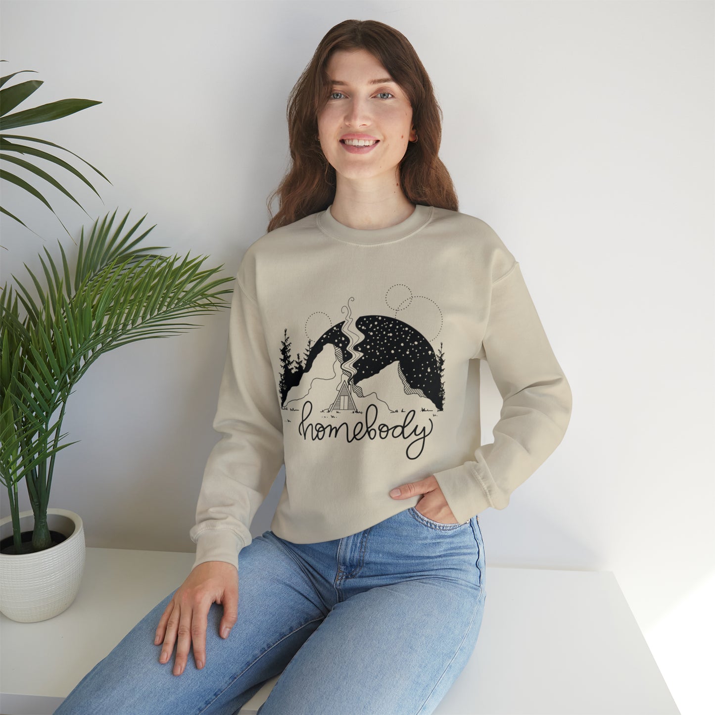 'HOMEBODY' CREWNECK SWEATSHIRT