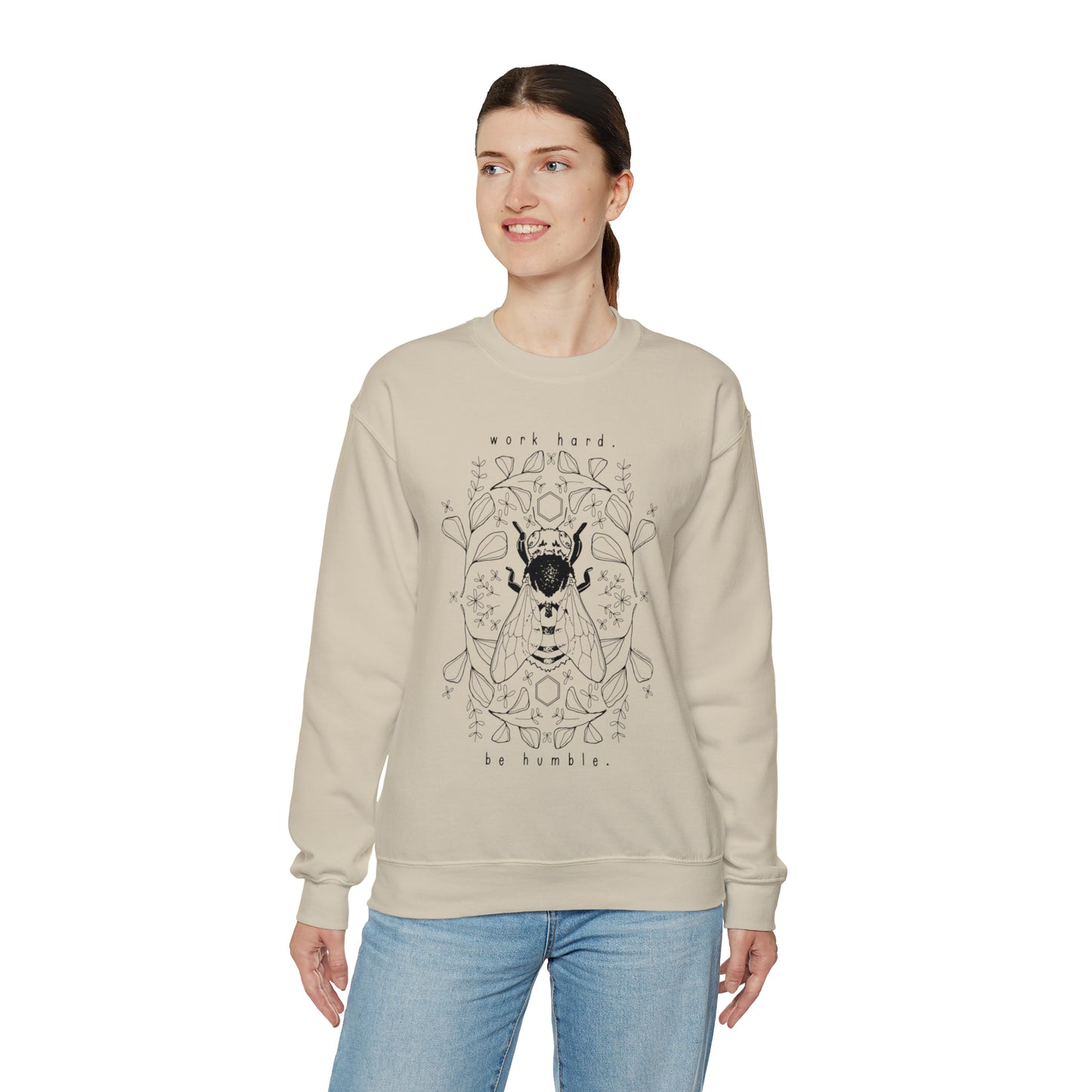 'WORK HARD, BE HUMBLE' WOMENS SWEATSHIRT