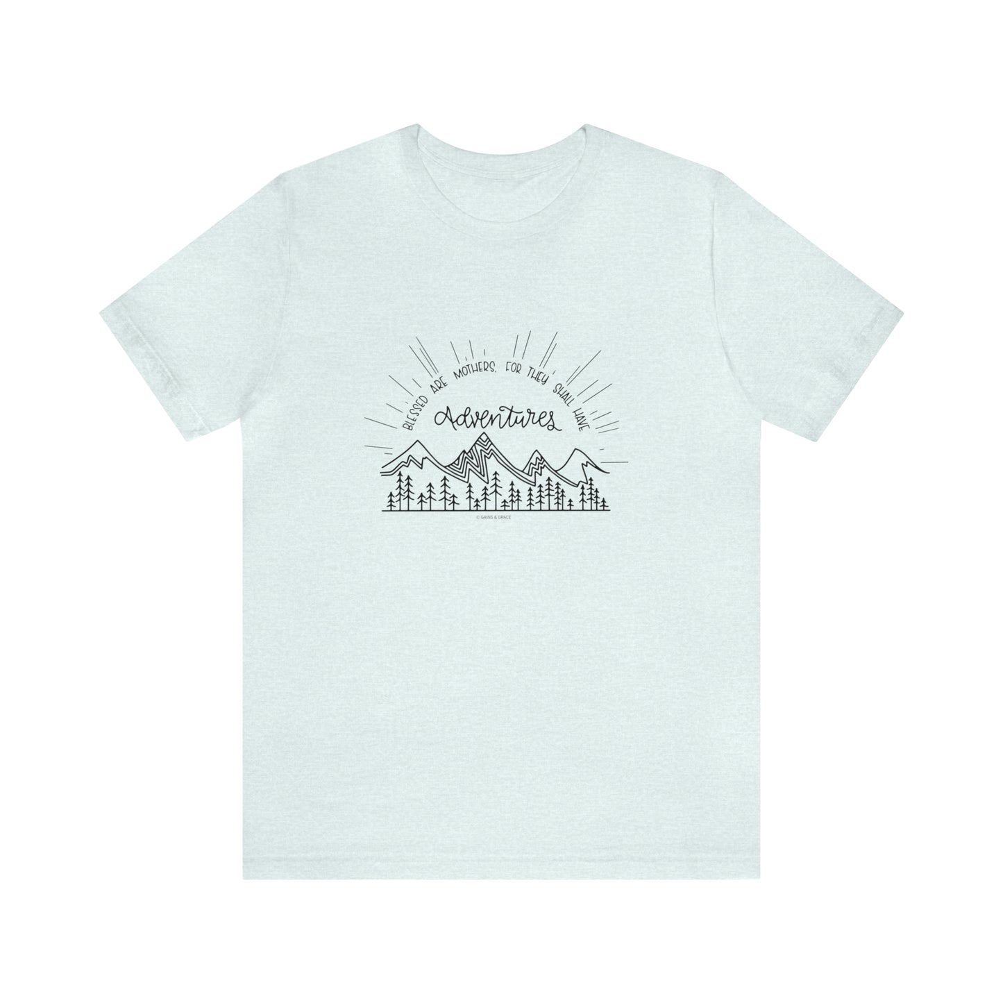 'BLESSED ARE MOTHERS' MOM T-SHIRT