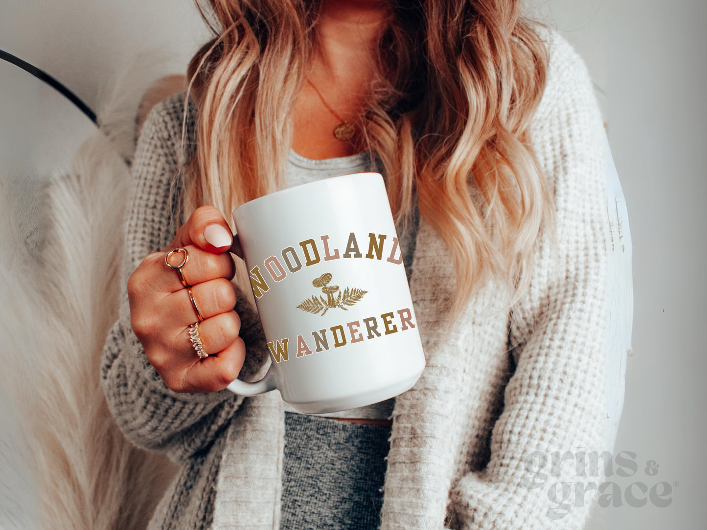 WOODLAND WANDERER CERAMIC COFFEE MUG | FULL COLOR