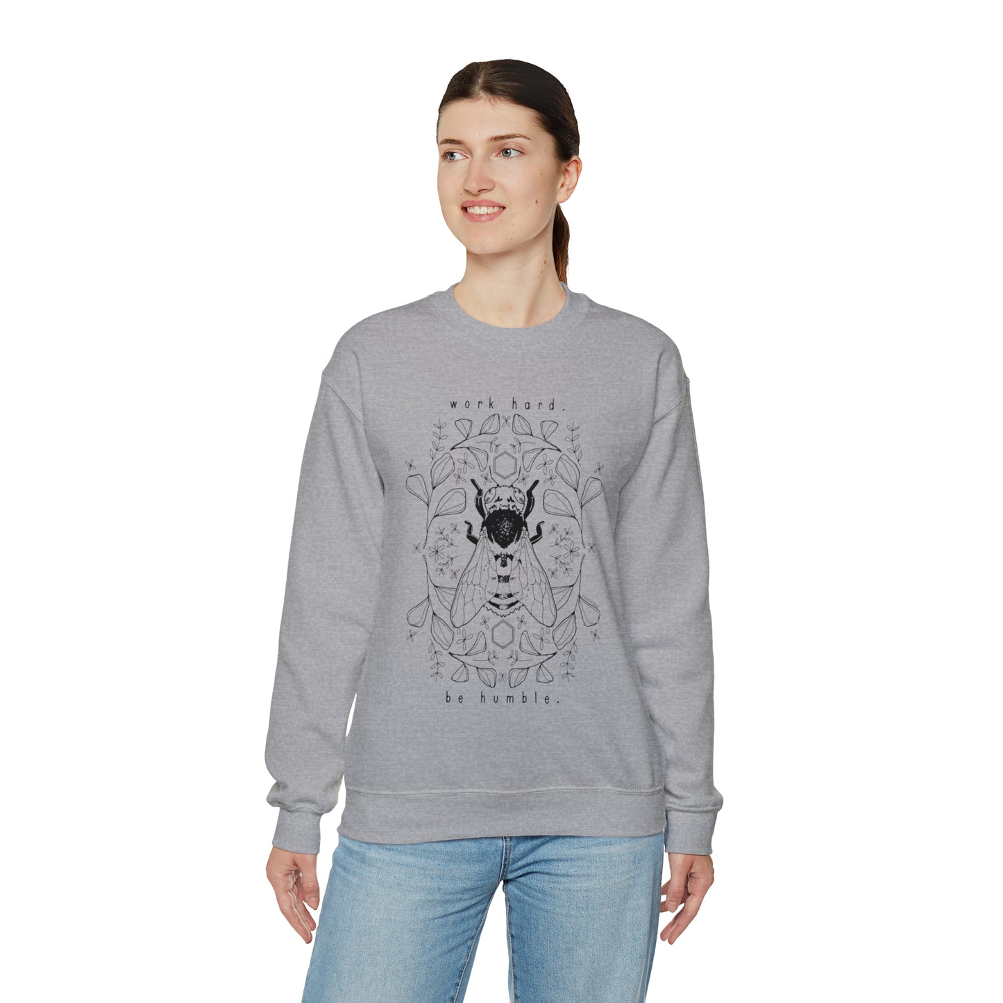 'WORK HARD, BE HUMBLE' WOMENS SWEATSHIRT