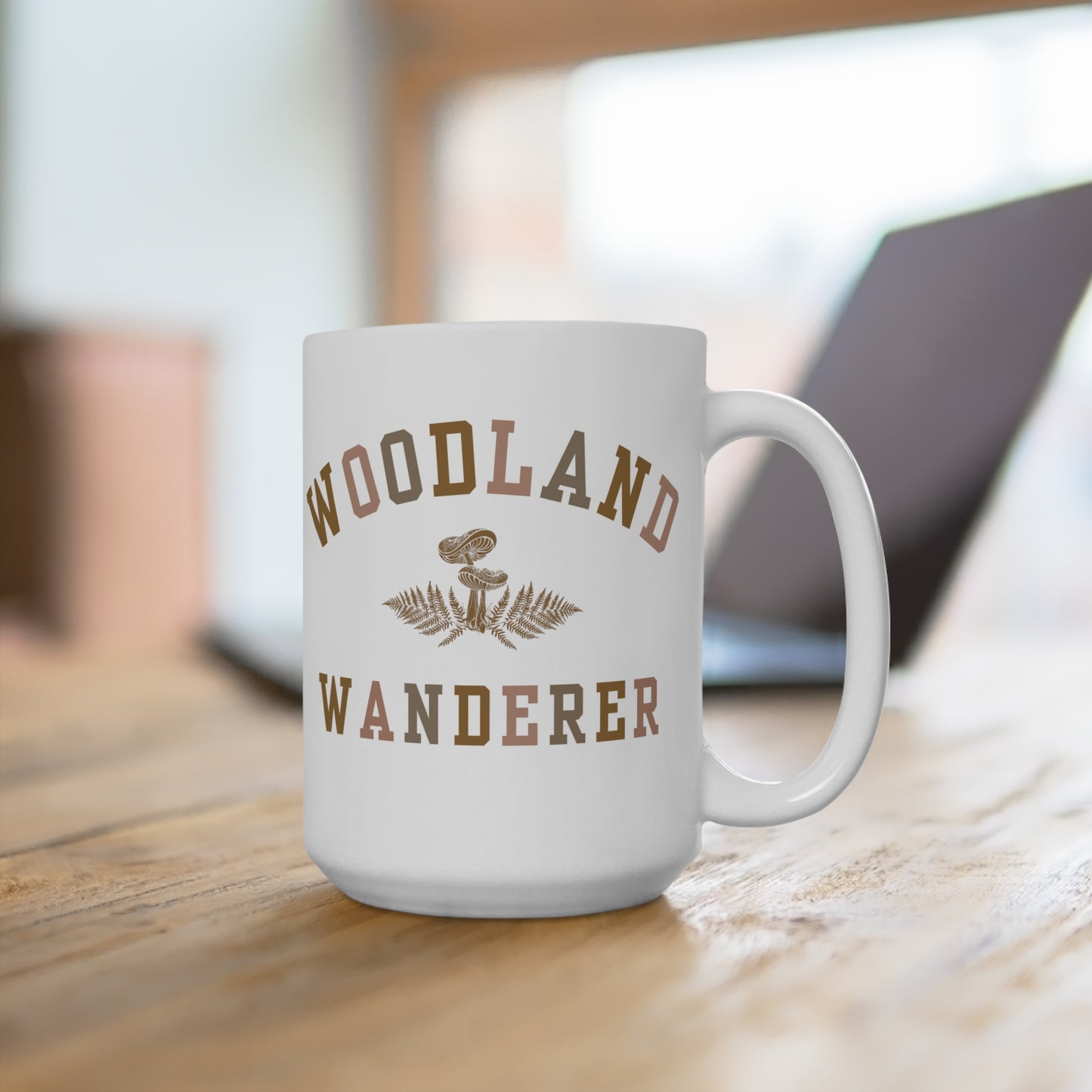 WOODLAND WANDERER CERAMIC COFFEE MUG | FULL COLOR