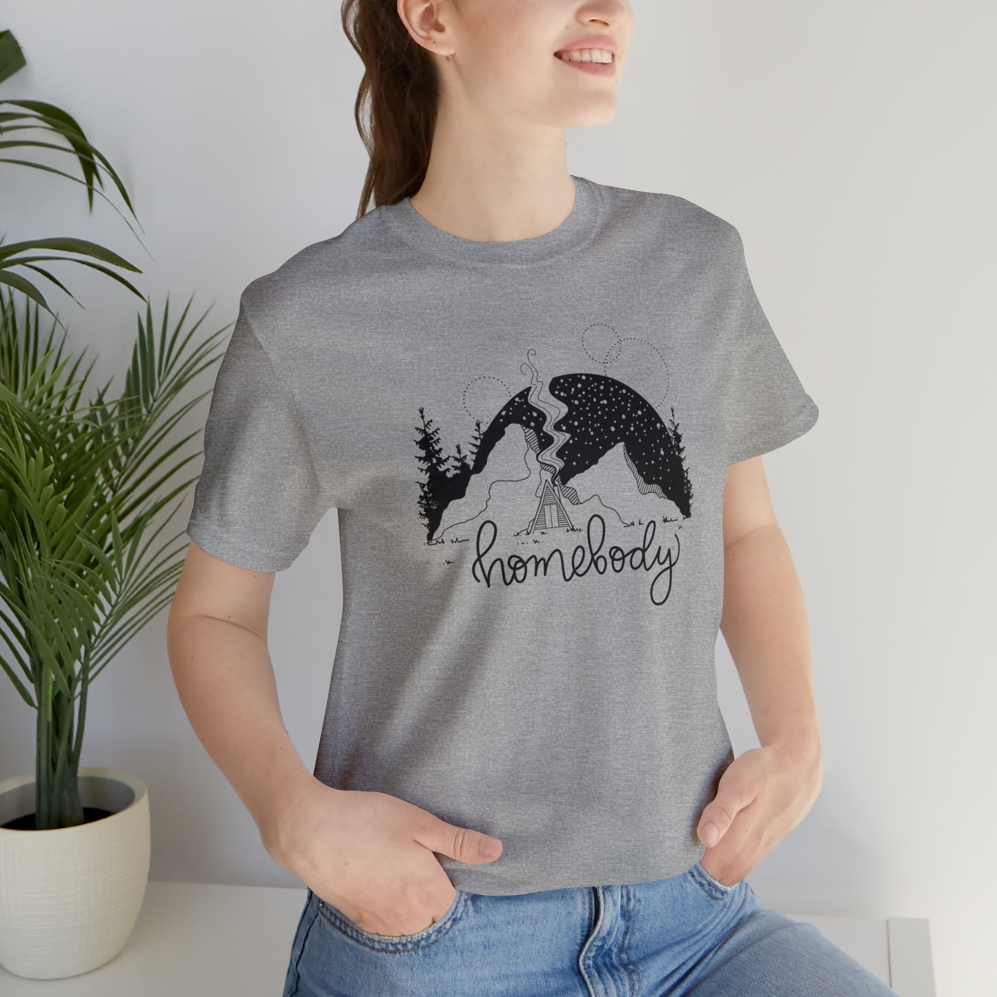 'HOMEBODY' ADULT UNISEX T-SHIRT