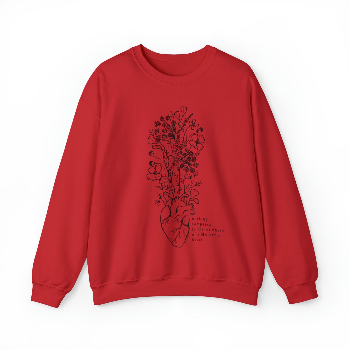 'THE WILDNESS OF A MOTHERS HEART' MOM SWEATSHIRT