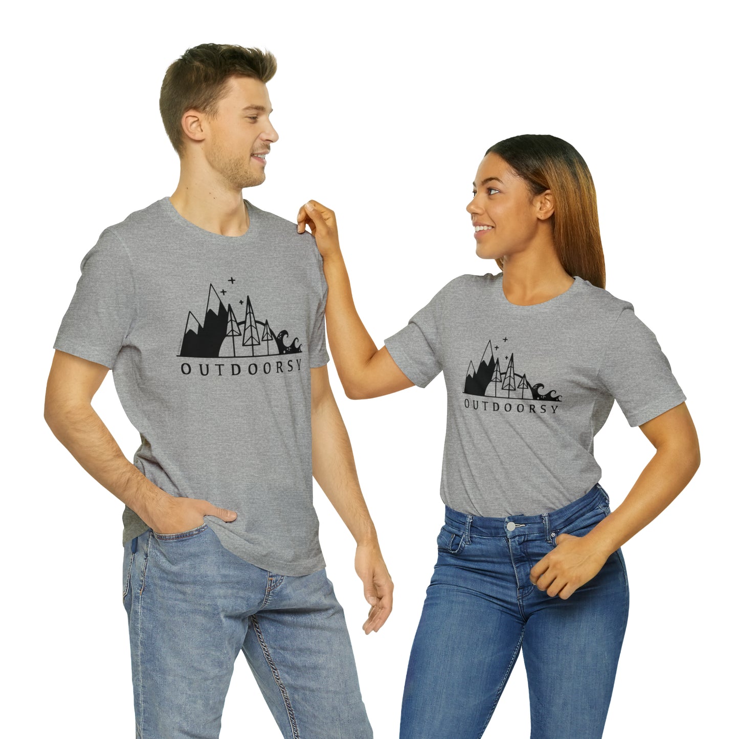 'OUTDOORSY' UNISEX T-SHIRT
